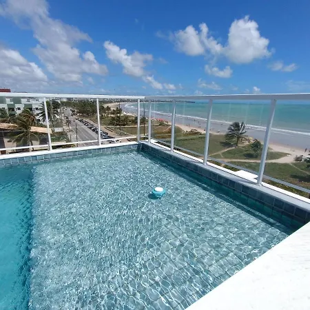 Pé na Areia no Bessa - Paradise Beach - Piscina na Cobertura-2
